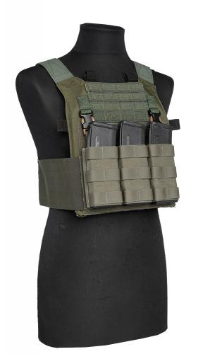 Esstac Daeodon Front Panel Pouches, Triple 556.