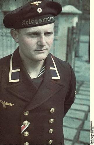 Kriegsmarine hat ribbon, repro.