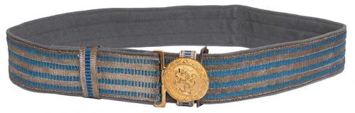 Finnish parade belt, officer model, surplus