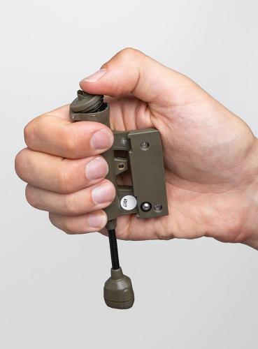 Princeton Tec Charge MPLS. One-handed and simple battery door operation.