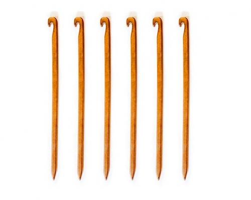 DD Hammocks SuperLight Pegs 6-Pack.