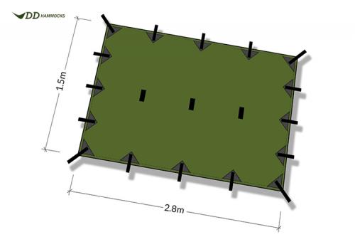DD Hammocks SuperLight Tarp DD Hammocks SuperLight Tarp
