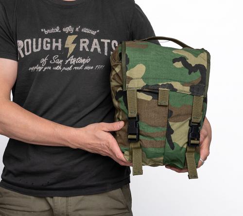 US butt pack, Woodland, surplus.