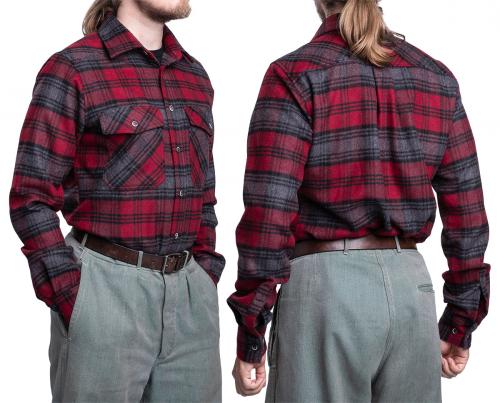 Särmä Wool Flannel Shirt. Also good with vintage trousers and such!
