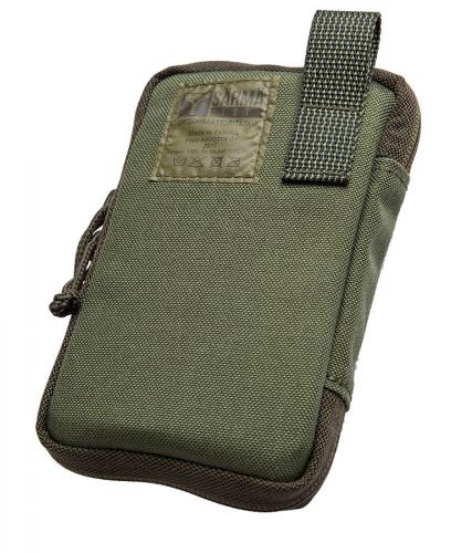 Särmä TST Organizer pocket. Sturdy 25mm/1" hang loop on the back side.