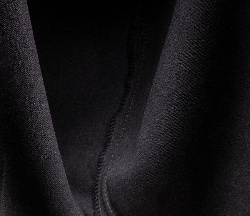 Jämä Softshell Luhka. The inside face of the fabric is soft, cuddly and relatively airy.