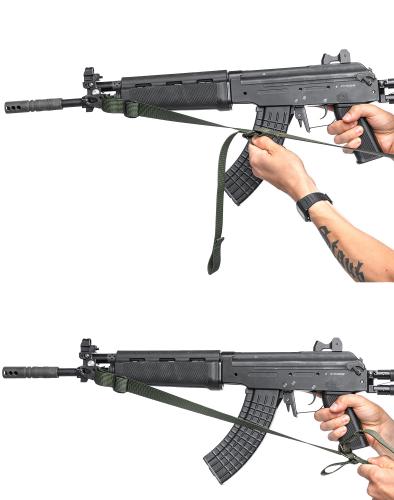 Särmä TST 2P-RK Quick-Adjust Rifle Sling. Rapid lengthening: zap!