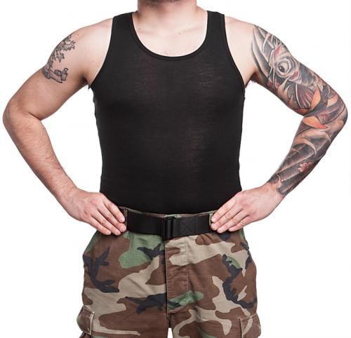 Särmä Sleeveless Merino Wool Shirt.