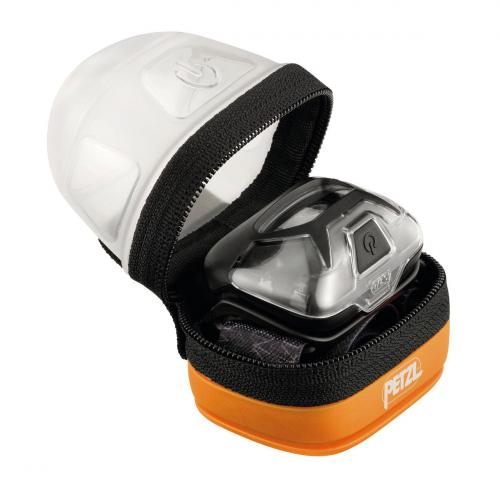 Petzl Tactikka Core 450 lm headlamp. A lantern case is also available. This is sold separately.