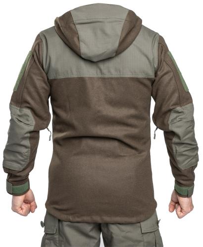 Särmä TST Woolshell Jacket. The Green-Brown color is discontinued.