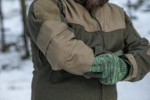 Särmä TST Woolshell Jacket. Elbow reinforcements w. pad pockets