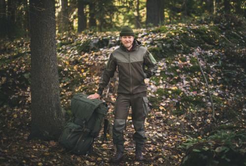 Särmä TST Woolshell Pants. The Green-Brown color is discontinued.