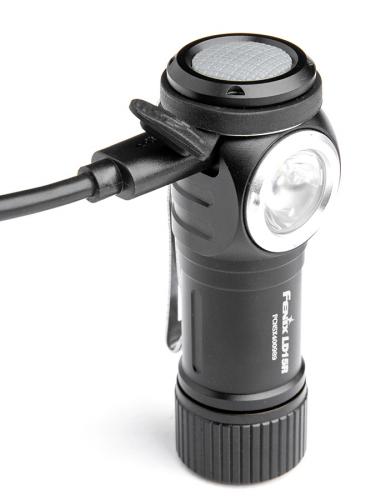 Fenix LD15R Rechargeable Right-Angle Flashlight, 500 lm.