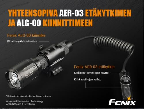 Fenix TK25 RED flashlight.