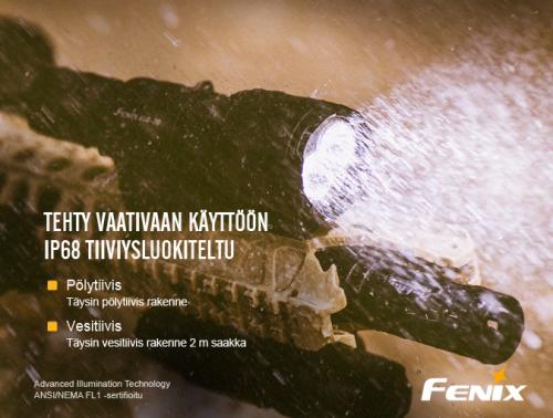 Fenix TK25 IR Flashlight with Infrared Illuminator.