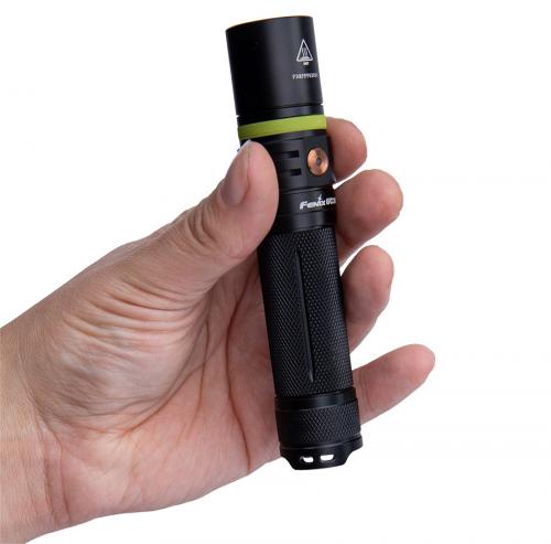 Fenix UC30 Rechargeable flashlight. Lots of power in a handy size.
