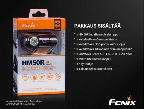 Fenix HM50R Headlamp.