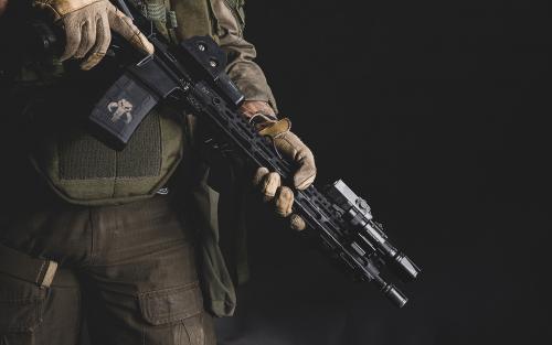 Fenix ALG-00 Picatinny Rail Mount for flashlight, quick release.