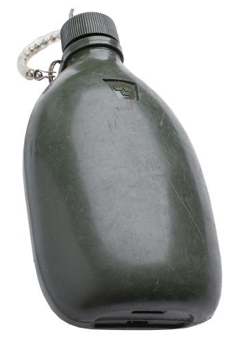 Swedish canteen, plastic, 0.65 l, surplus