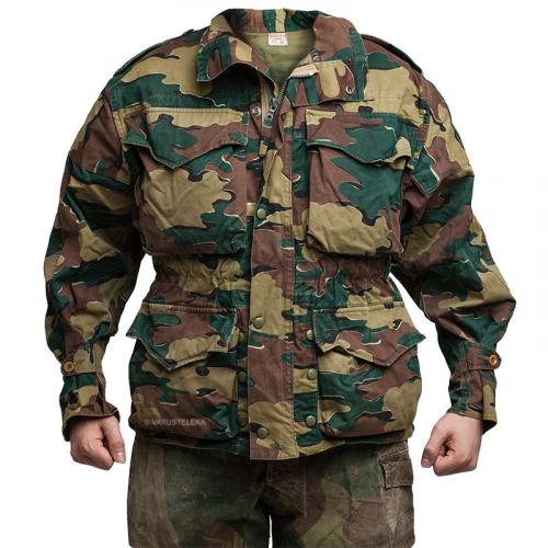 Belgian M58 smock, Jigsaw camo, surplus Belgian M58 smock, Jigsaw camo, surplus