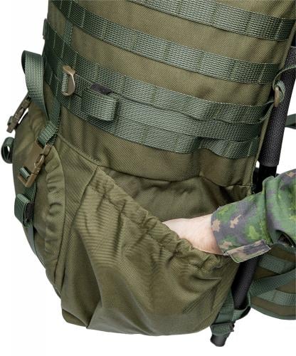 Särmä TST RP80 recon pack. Large side pouches with strong in-built elastic.