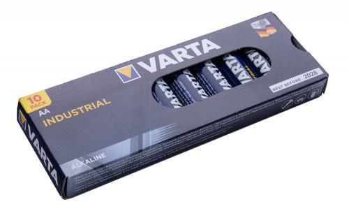 Varta Industrial alkaline battery, 10-pack.