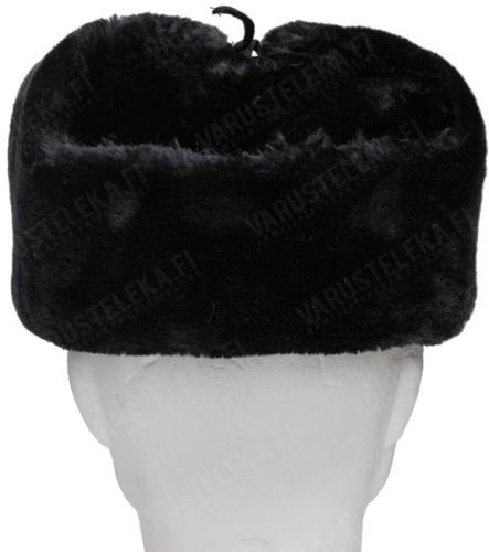 Russian fur hat with Soviet cockade.