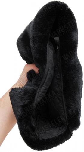Russian fur hat with Soviet cockade.