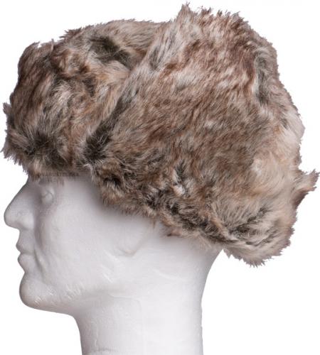 Russian fur hat with Soviet cockade.