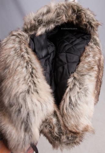 Russian fur hat with Soviet cockade.