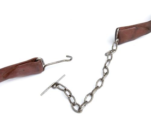Soviet rubber tourniquet, metal closure, surplus.