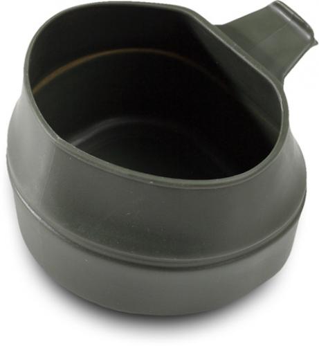 Swedish folding cup, green, surplus Swedish folding cup, green, surplus