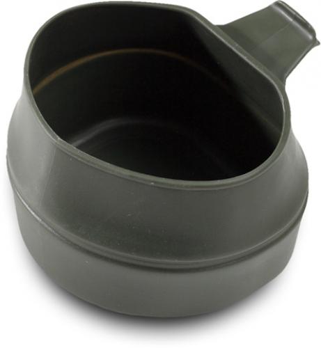 Swedish folding cup, green, surplus