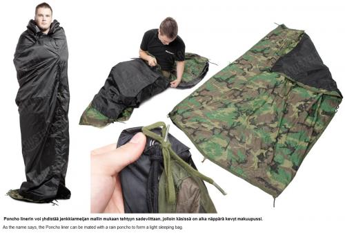 Dutch "Woobie" Poncho liner, surplus. Pictured is the US Army poncho liner, but you get the idea.