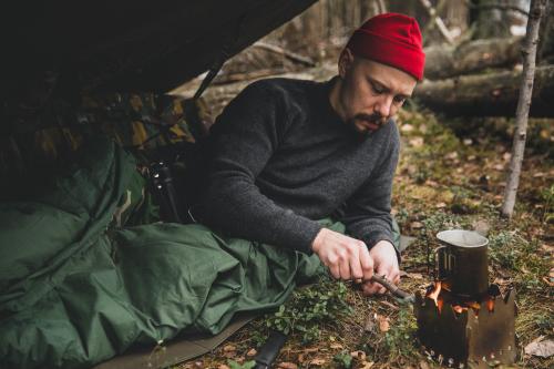British modular "Defence 4" sleeping bag, surplus.