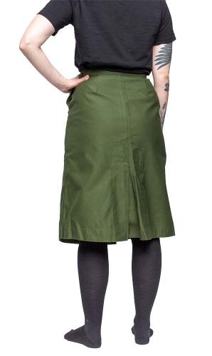 Swedish M59 field skirt, green, surplus.