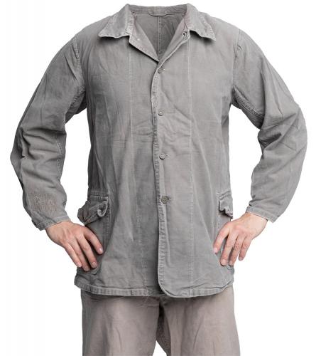 Swedish work jacket, gray, surplus