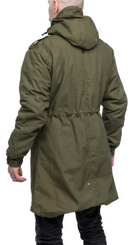 Särmä Windproof Fishtail Parka. Model: 175 cm tall, 75 kg
Parka size: Medium Regular