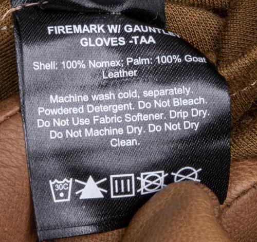 Outdoor Research Firemark Gauntlet Gloves, coyote, surplus.