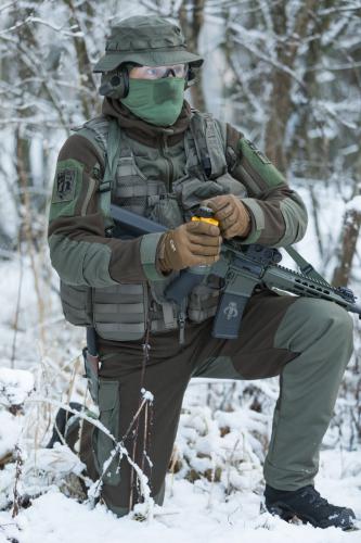 Outdoor Research Firemark Gauntlet Gloves, coyote, surplus.