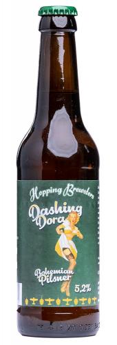 Hopping Brewsters Dashing Dora Bohemian Pilsner Hopping Brewsters Dashing Dora Bohemian Pilsner