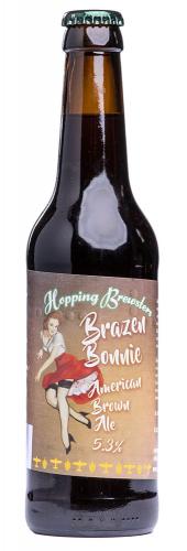 Hopping Brewsters Brazen Bonnie American Brown ale Hopping Brewsters Brazen Bonnie American Brown ale