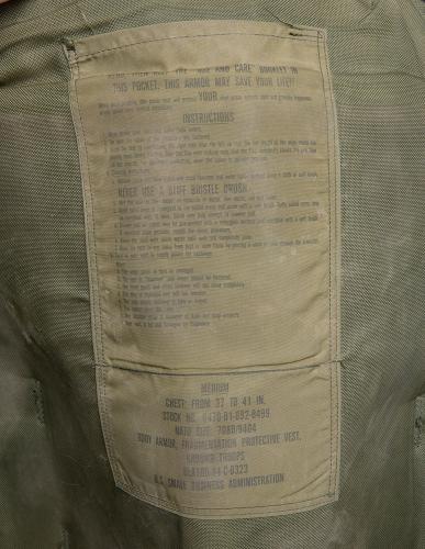 US PASGT vest, Woodland #2.