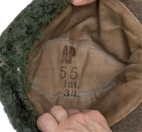 Finnish M27 fur cap #1. 