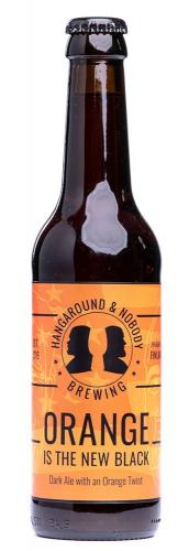 Hangaround & Nobody Brewing "Orange Is The New Black" Dark Ale Hangaround & Nobody Brewing "Orange Is The New Black" Dark Ale
