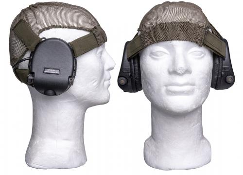 Russian Ratnik GSSh-01 6M2 Active Hearing Protectors, surplus.