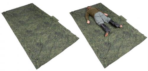 Russian Ratnik 6Sh120 universal shelter, surplus. Measures 280 x 165 cm.