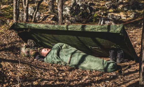 British modular "Tropen" sleeping bag, surplus. 