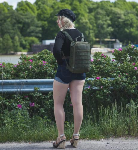 Särmä TST CP10 Mini Combat Pack w. Padded Shoulder Straps. Previous version with fixed shoulder straps pictured.