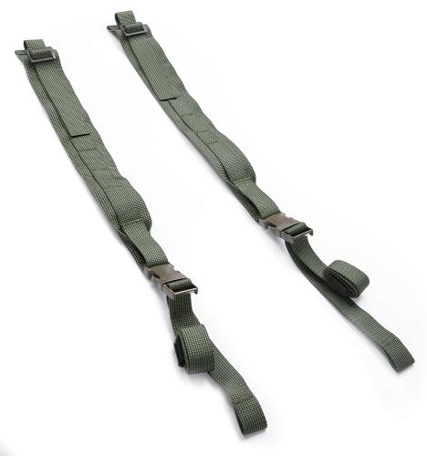 Särmä TST CP10 Mini Combat pack. The flat shoulder straps  are this simple on their own.